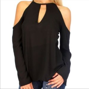 Cold shoulder top